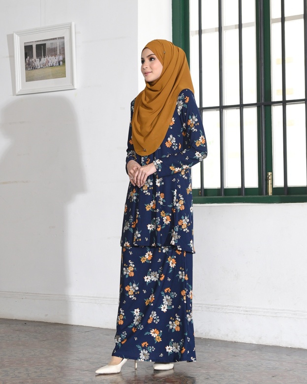 Kurung Lara - Primerose Blue