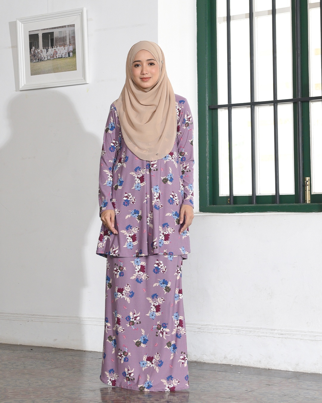 Kurung Lara – Primerose Purple