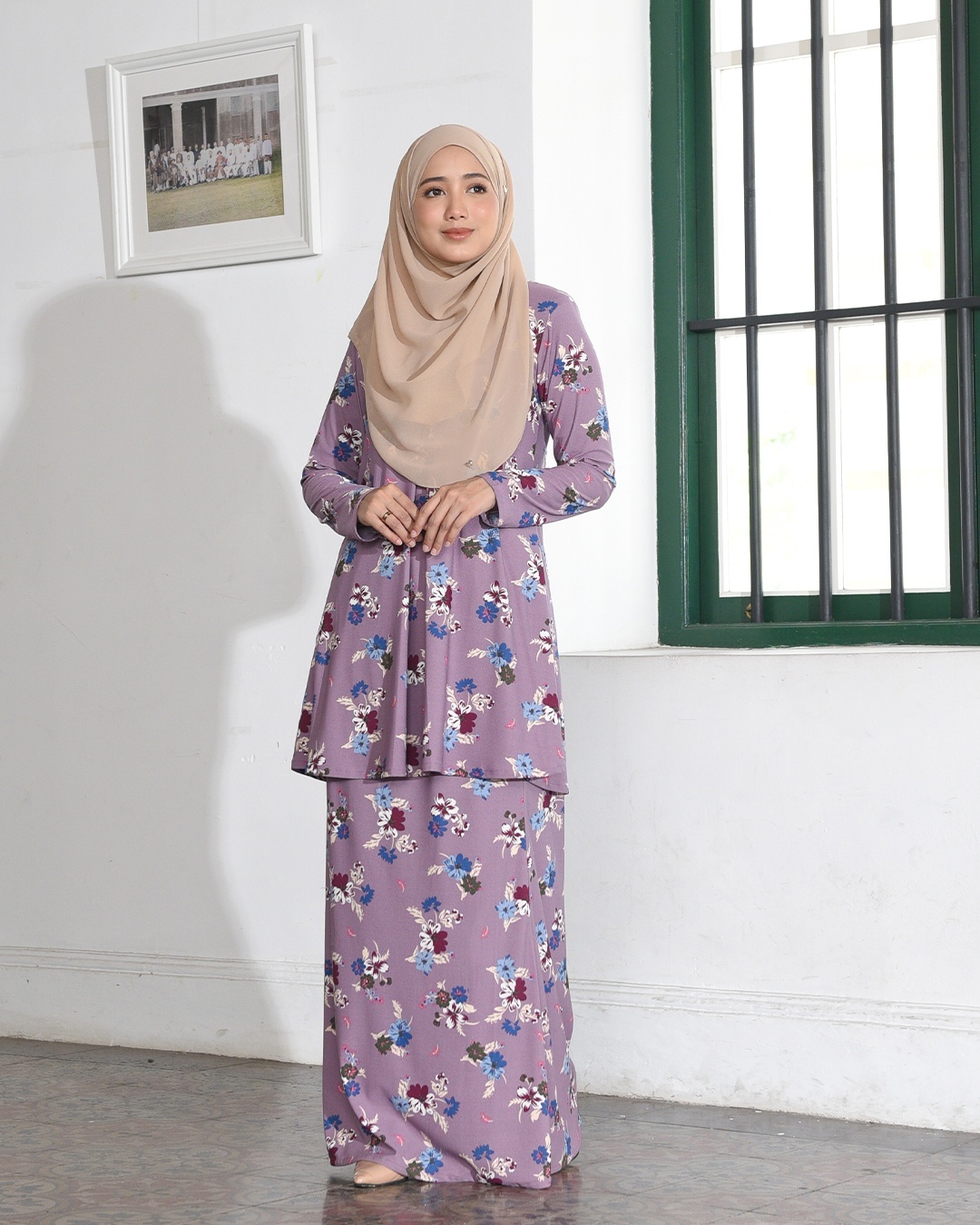 Kurung Lara – Primerose Purple