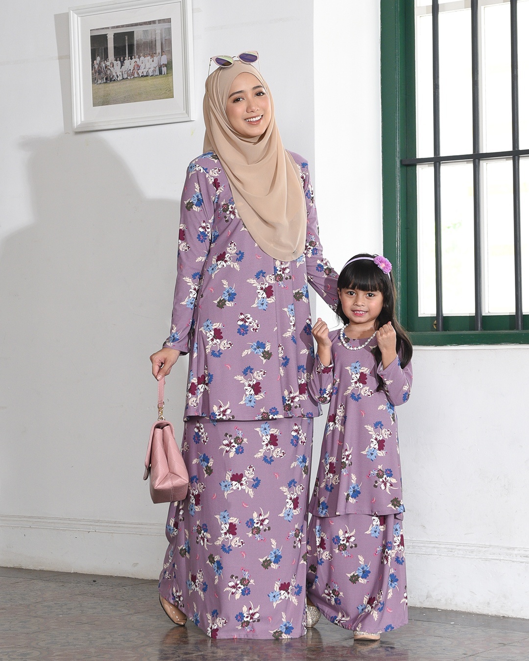 Kurung Lara – Primerose Purple