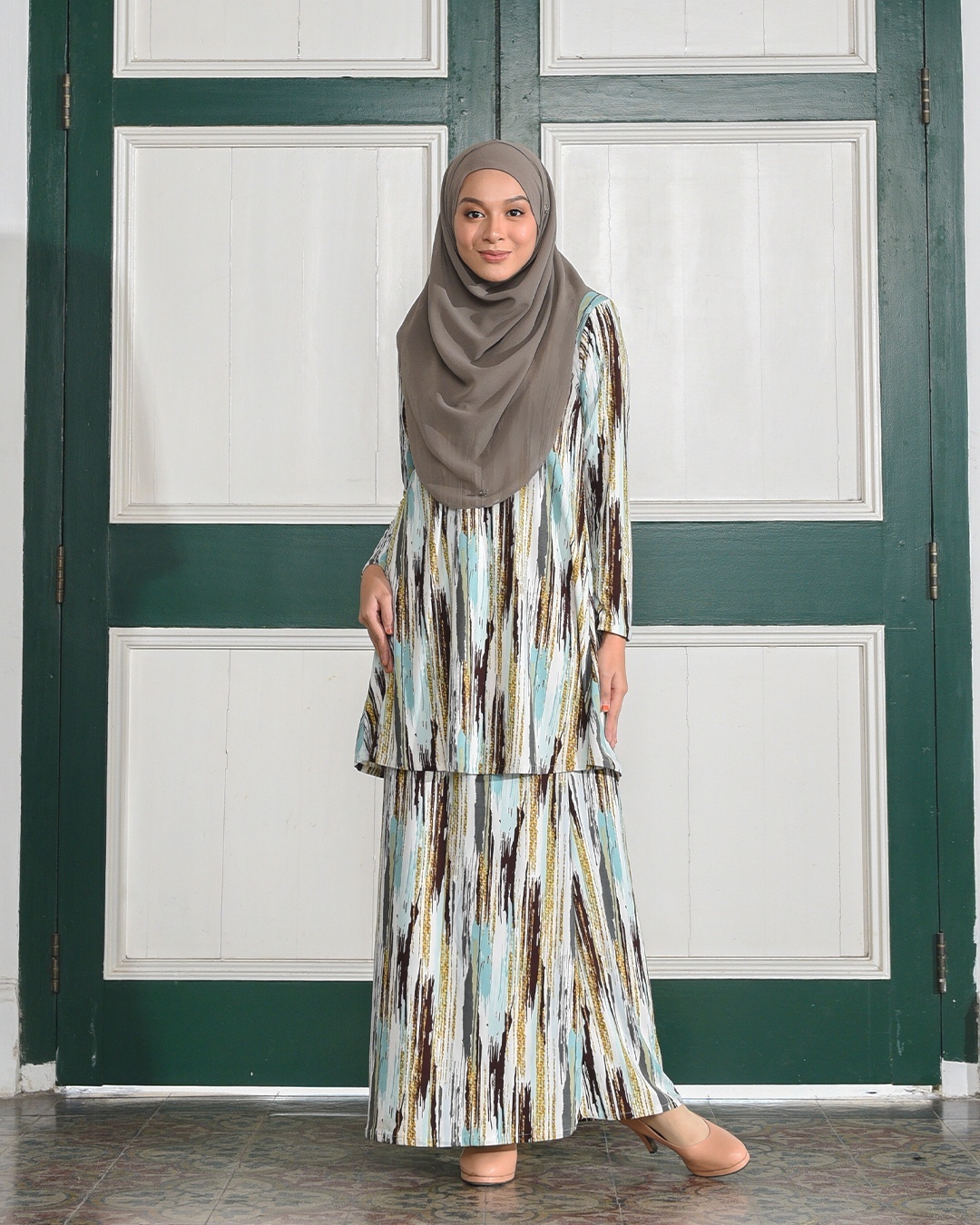 Kurung Lara – Sparkling Mint