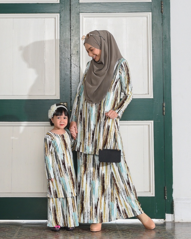Kurung Lara – Sparkling Mint