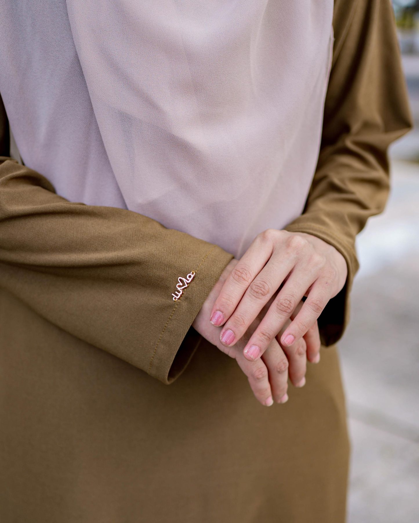Baju Kurung Pahang Laura Plain 4.0 - Dijon Mustard