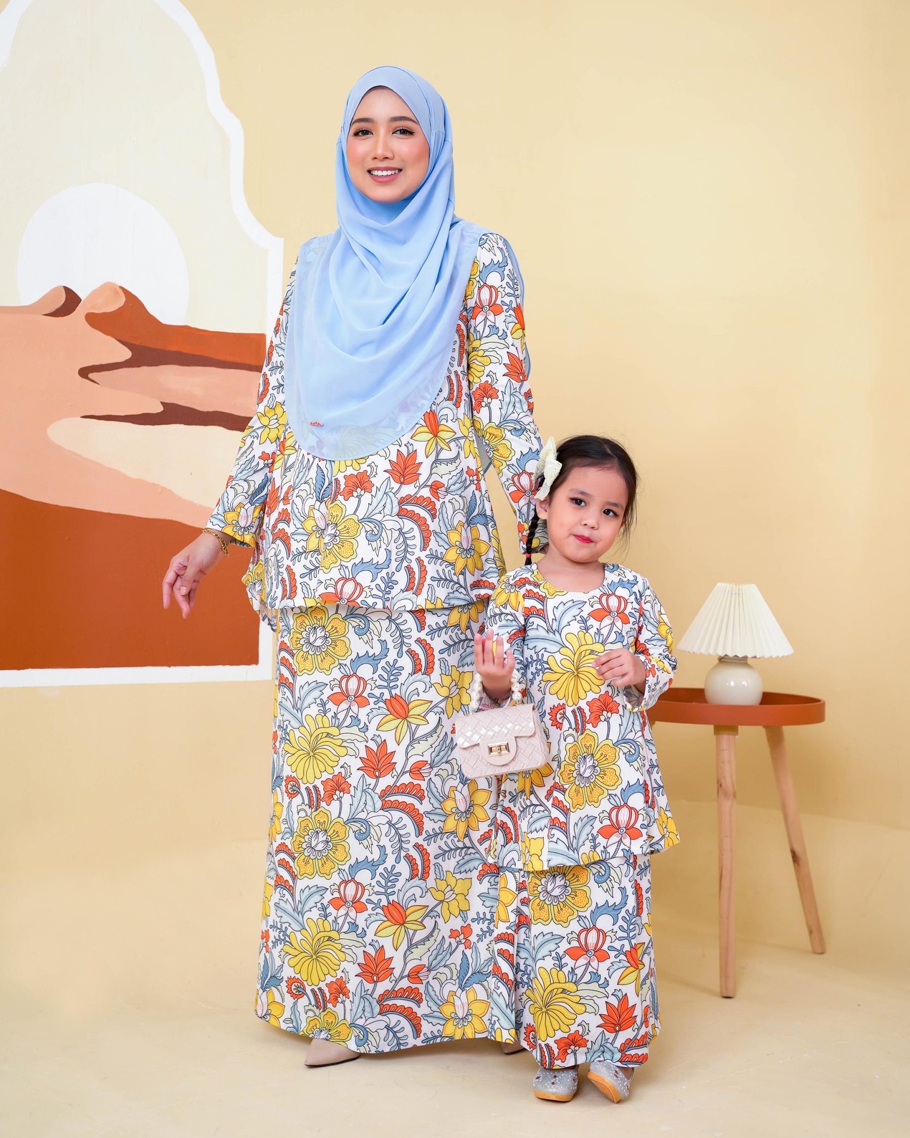 Baju Kurung Lola Printed Kids 2.0 - Batik Summer