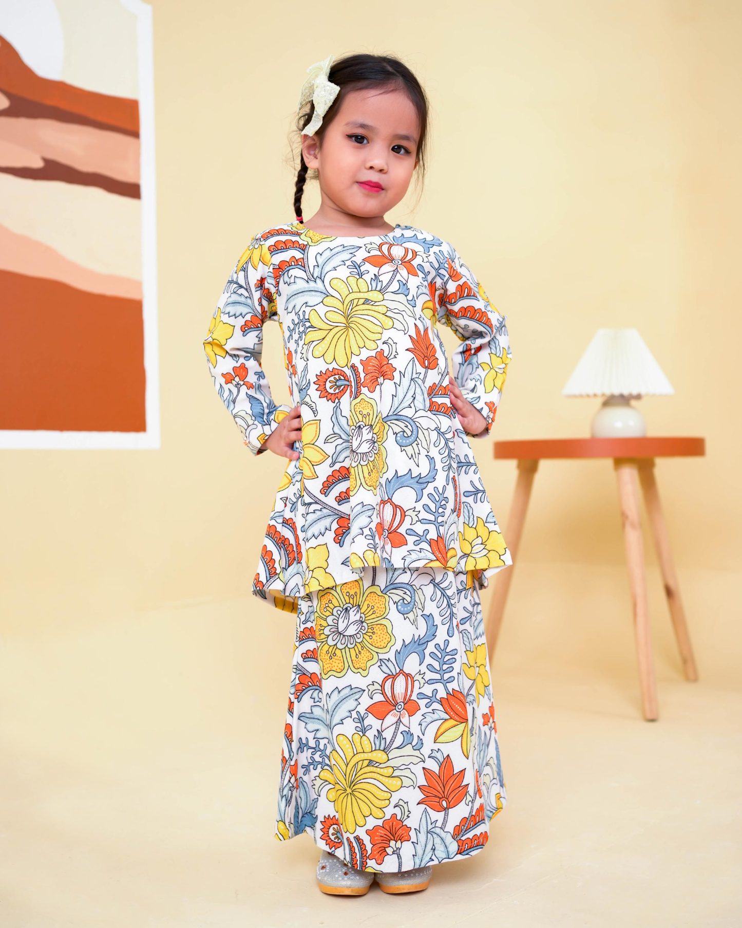 Baju Kurung Lola Printed Kids 2.0 - Batik Summer
