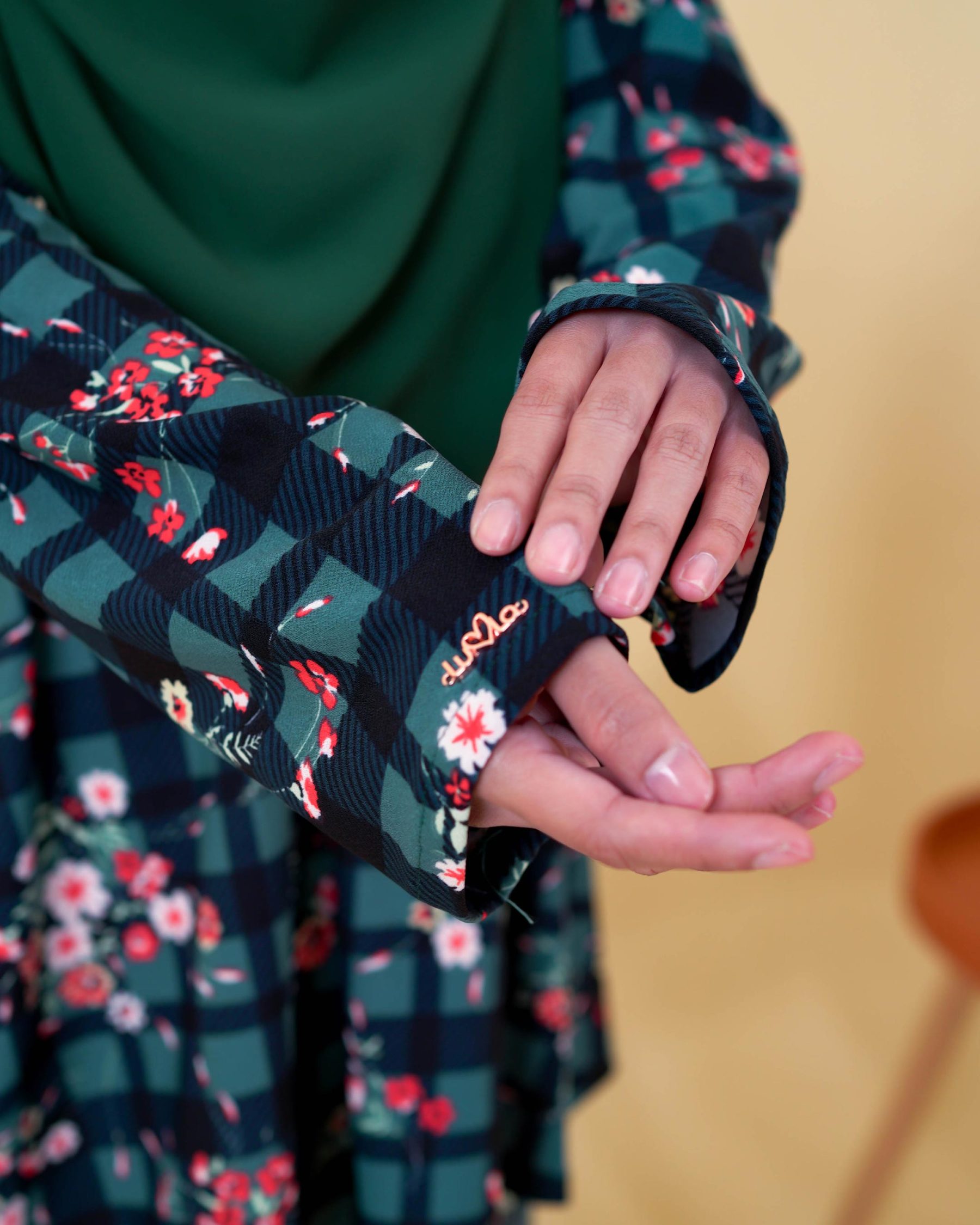 Baju Kurung Lola Printed 2.0 - Claude Checkered