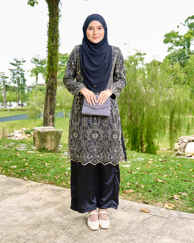 Baju Kurung Embroidery Lace Mahika