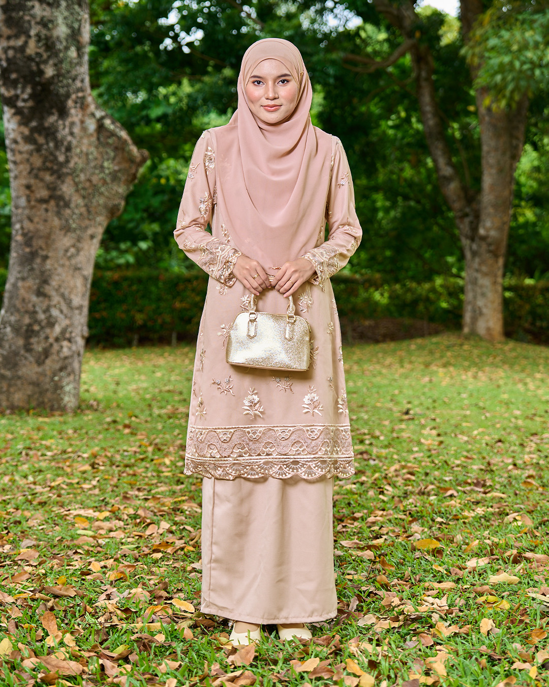 Baju Kurung Embroidery Lace Mahika