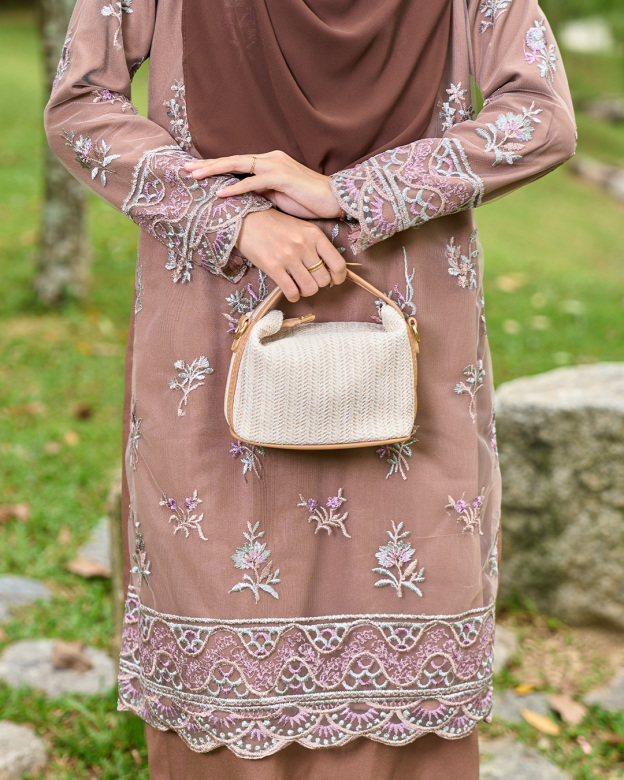 Baju Kurung Embroidery Lace Mahika