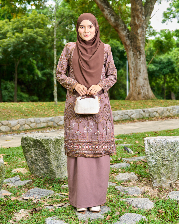 Baju Kurung Embroidery Lace Mahika