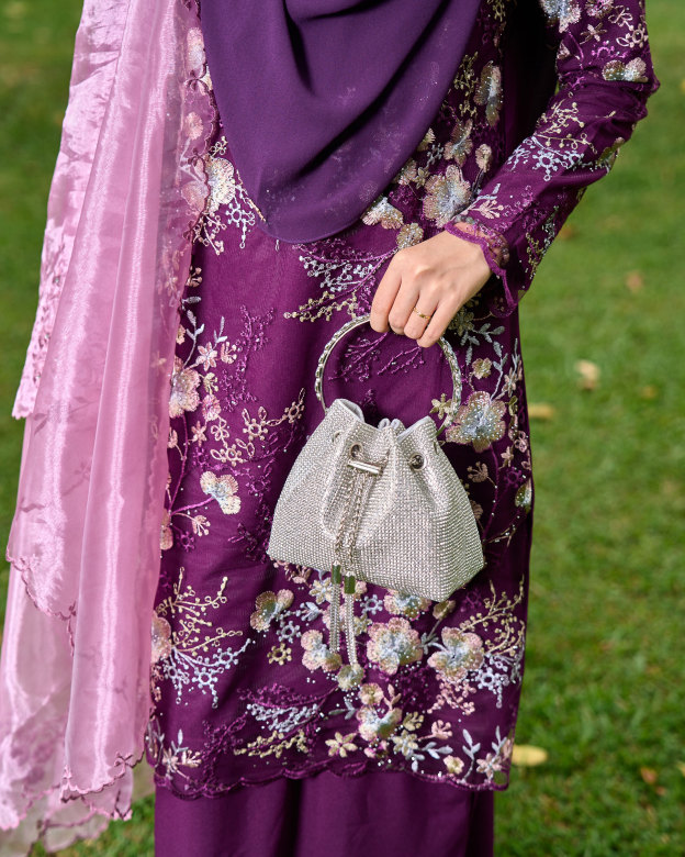 Baju Kurung Embroidery Lace Mahika