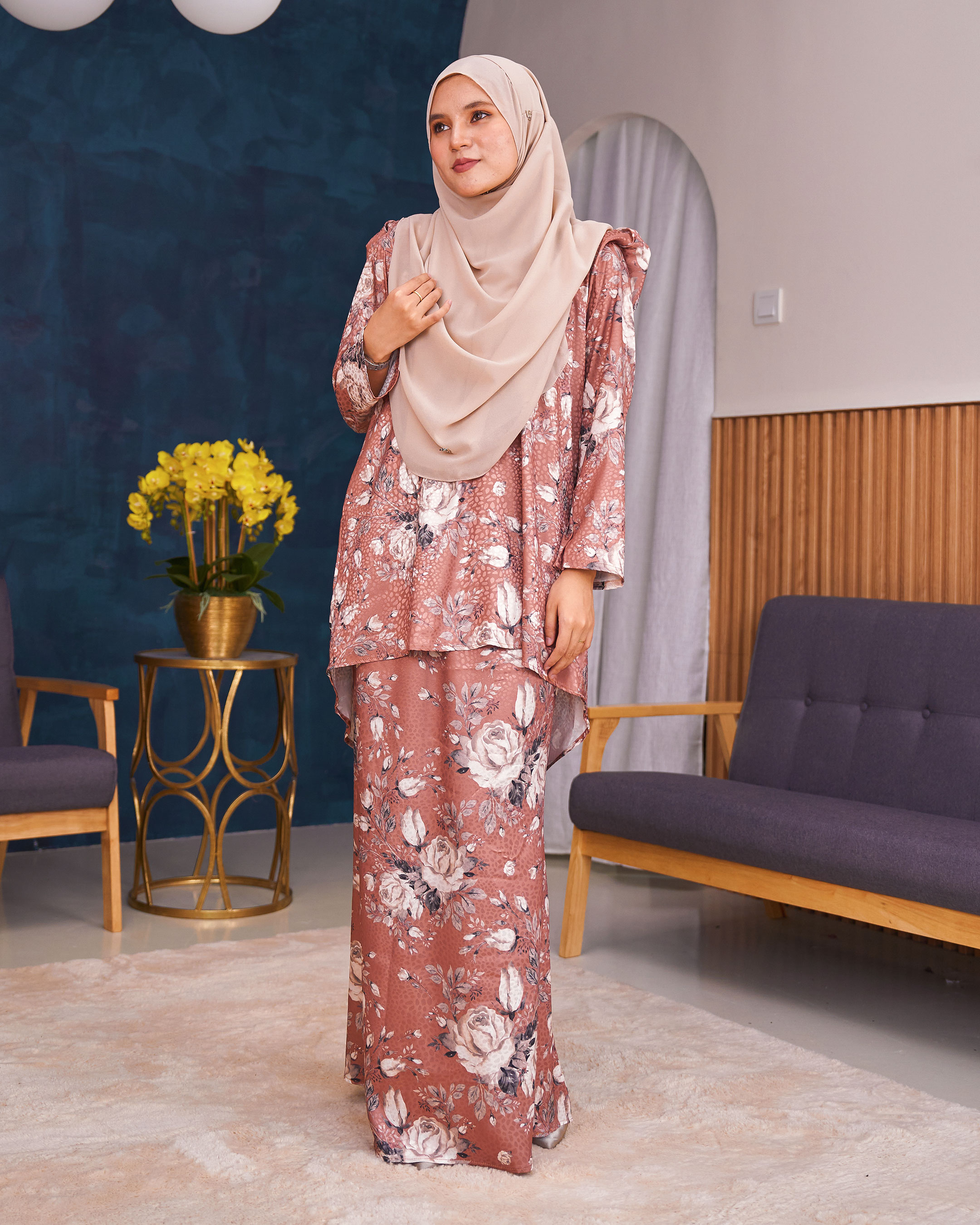 Baju Kurung Moden Puffy Salwa