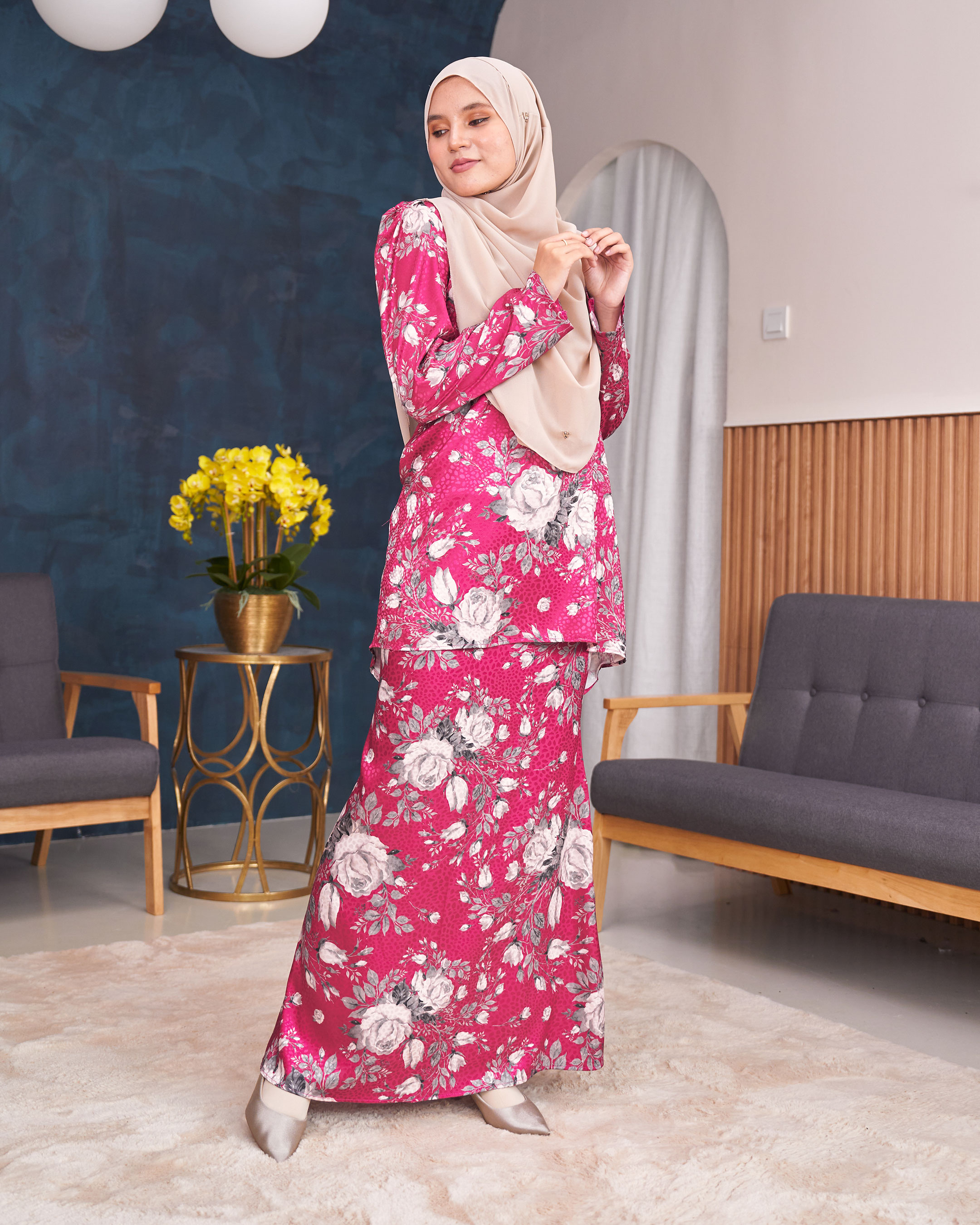Baju Kurung Moden Puffy Salwa