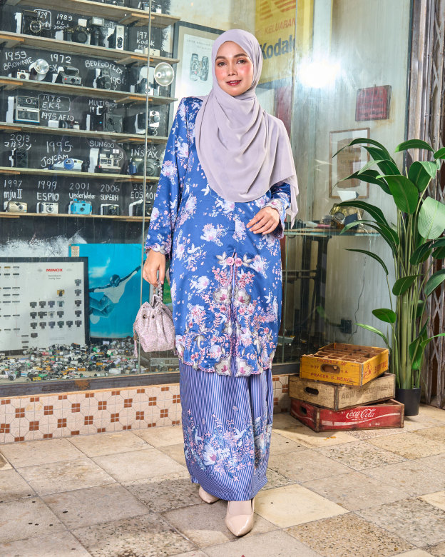 Baju Kurung Silk Printed Hawa