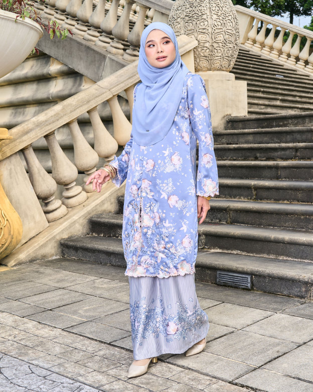 Baju Kurung Silk Printed Hawa