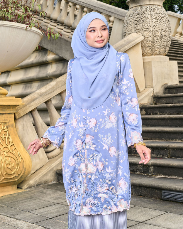 Baju Kurung Silk Printed Hawa