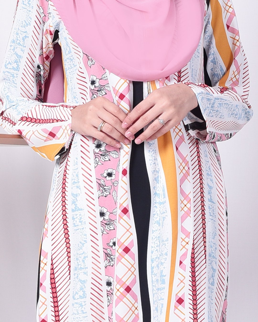 Baju Kurung Moden Tika - Pink