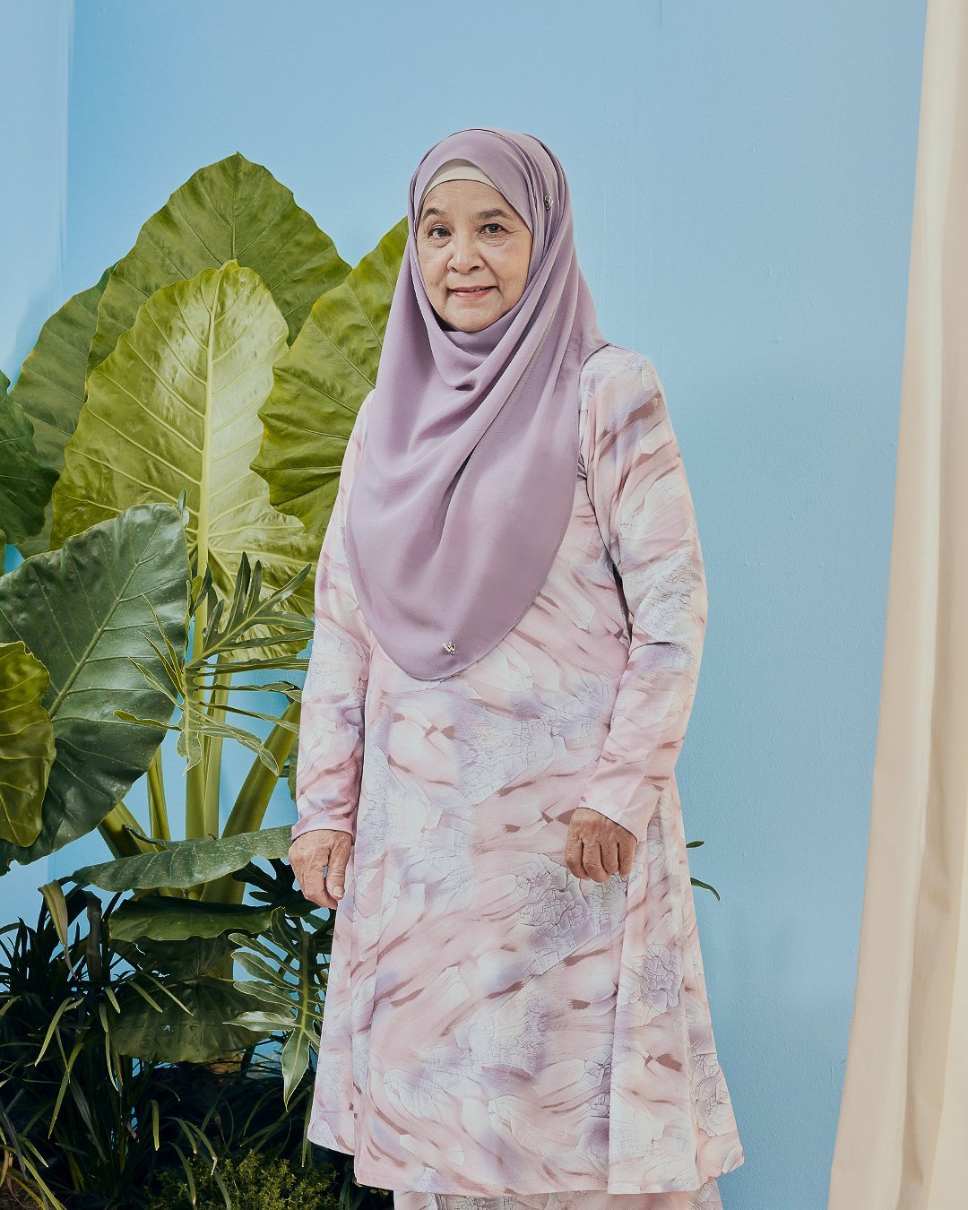 Baju Kurung Pahang Kozi Kiava - Unicorn Pink