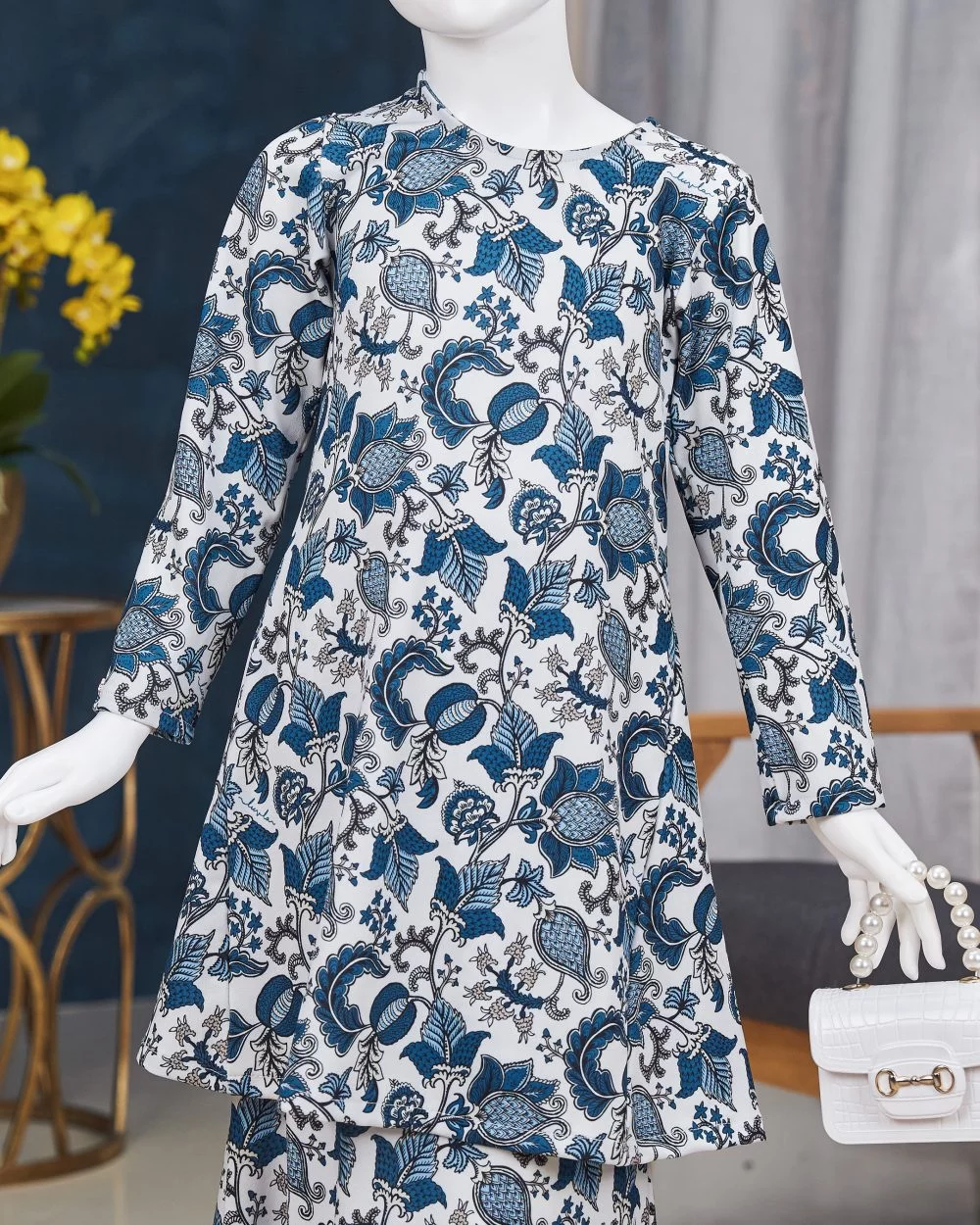 Baju Kurung Pahang Laura Printed Kids 11.0