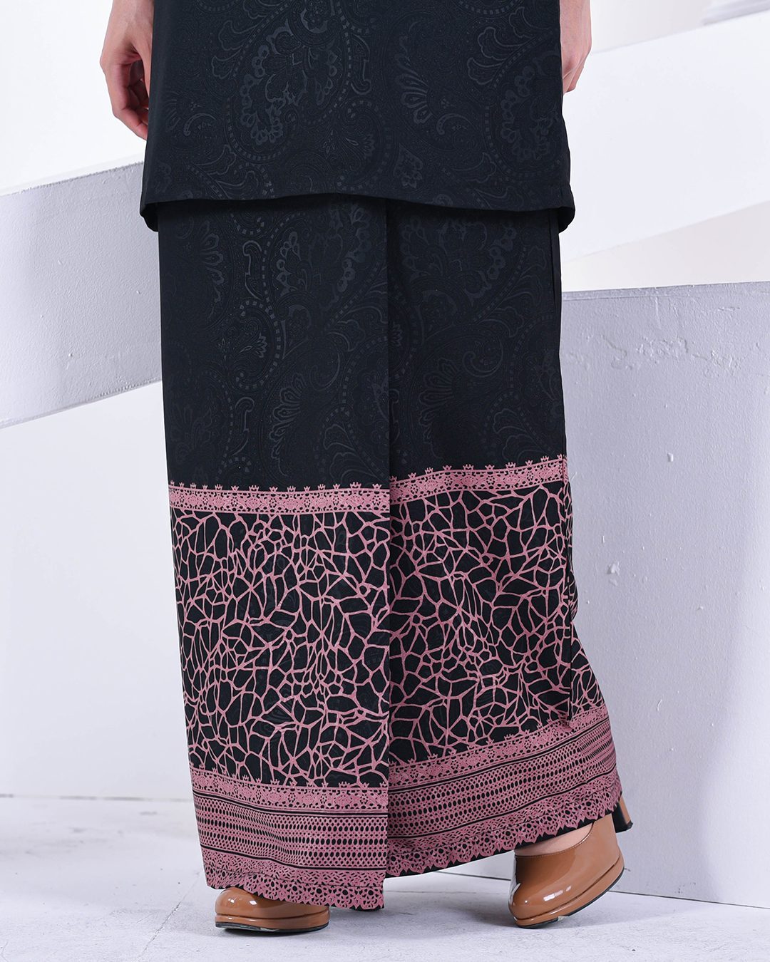 Baju Kurung Puffy Raudhah - Mulberry Purple