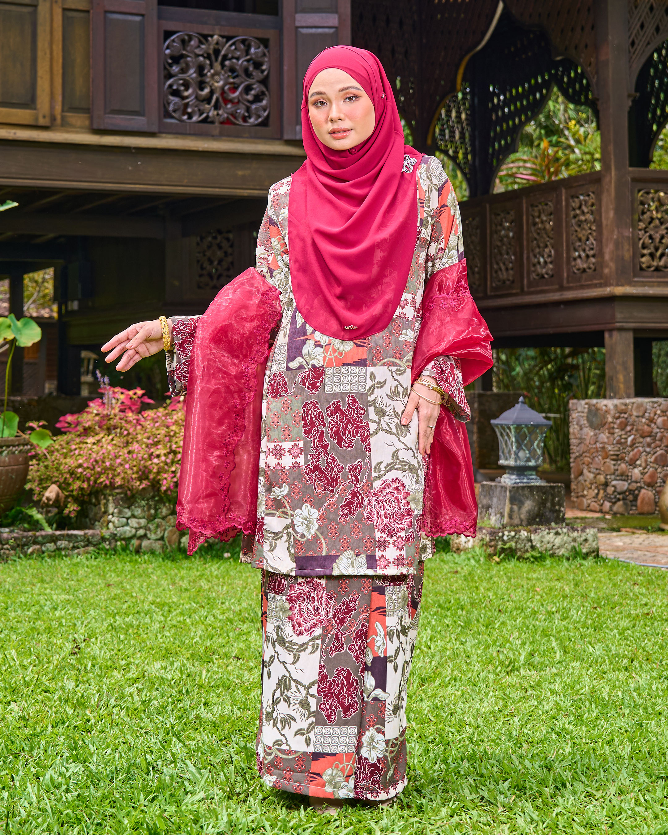 Baju Kurung Pahang Ramlah