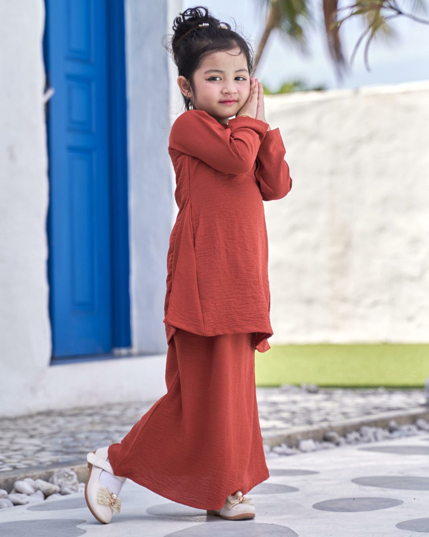 Baju Kurung Pahang Sara Kids - Sweet Paprika