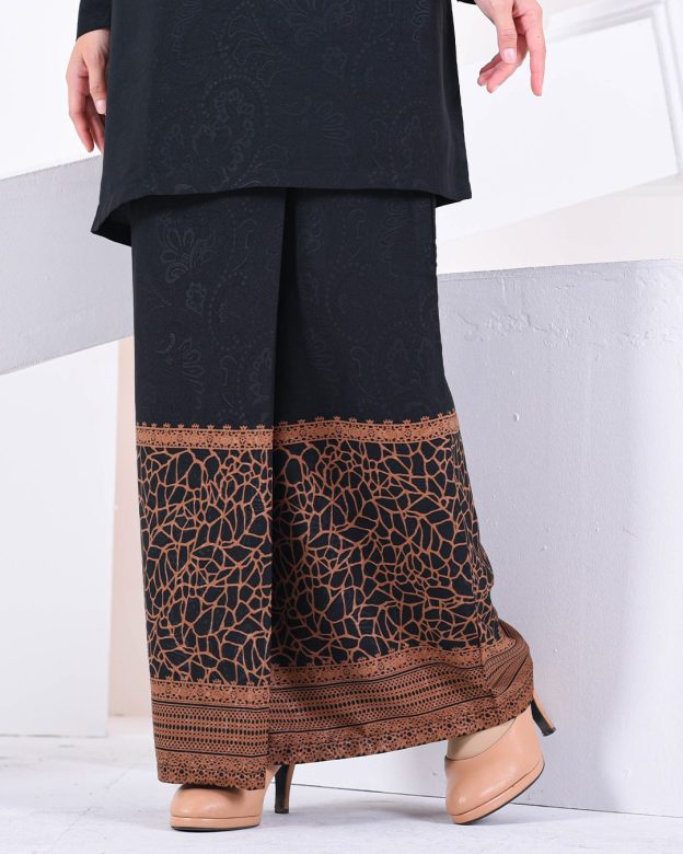 Baju Kurung Puffy Raudhah - Woody Brown