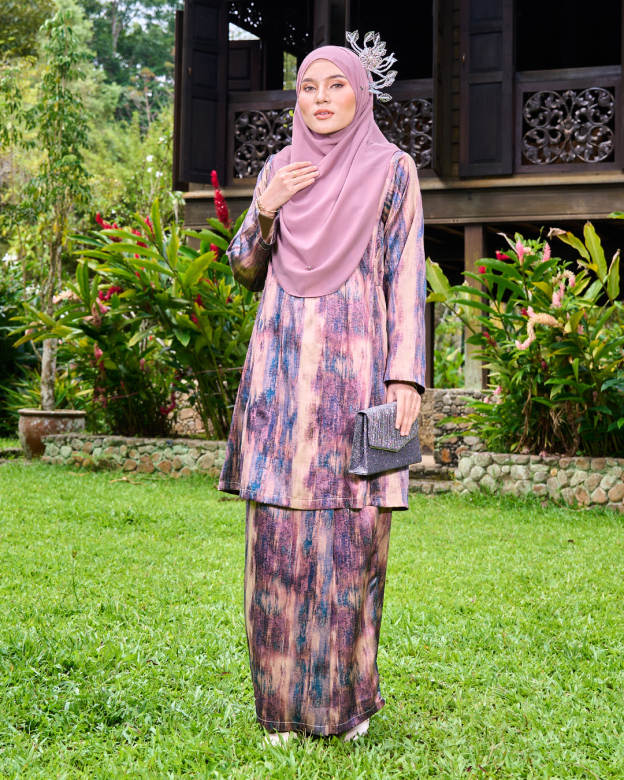Baju Kurung Pahang Zaitun 