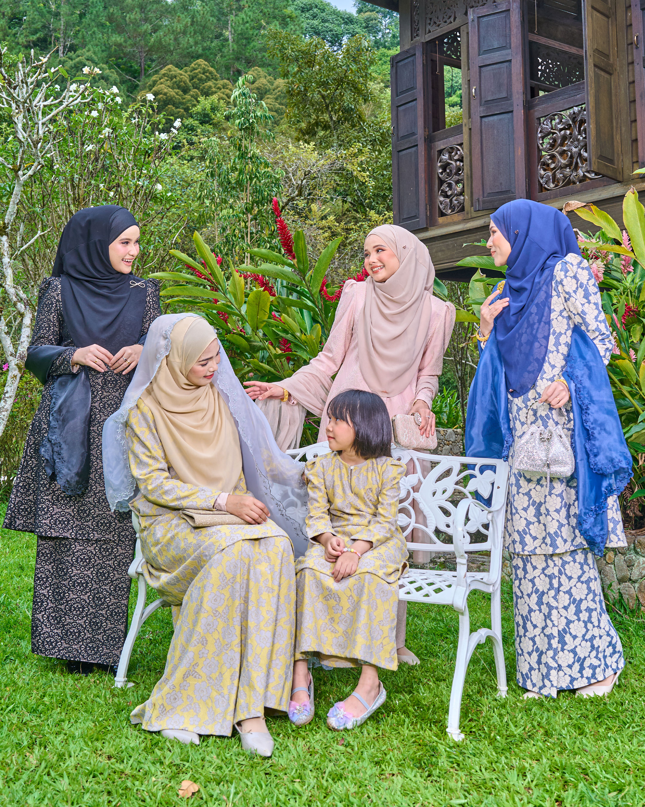 Baju Kurung Riau Lace Adiona Kids
