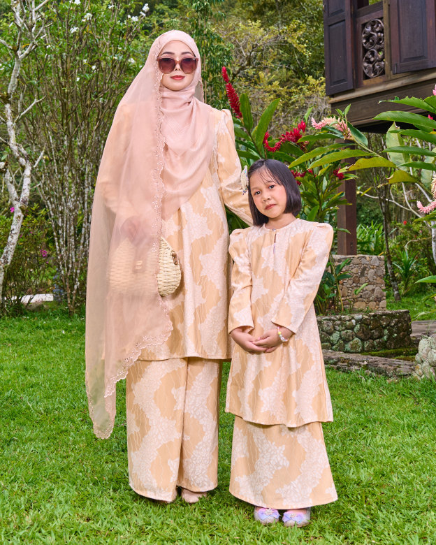 Baju Kurung Riau Lace Adiona - Kids