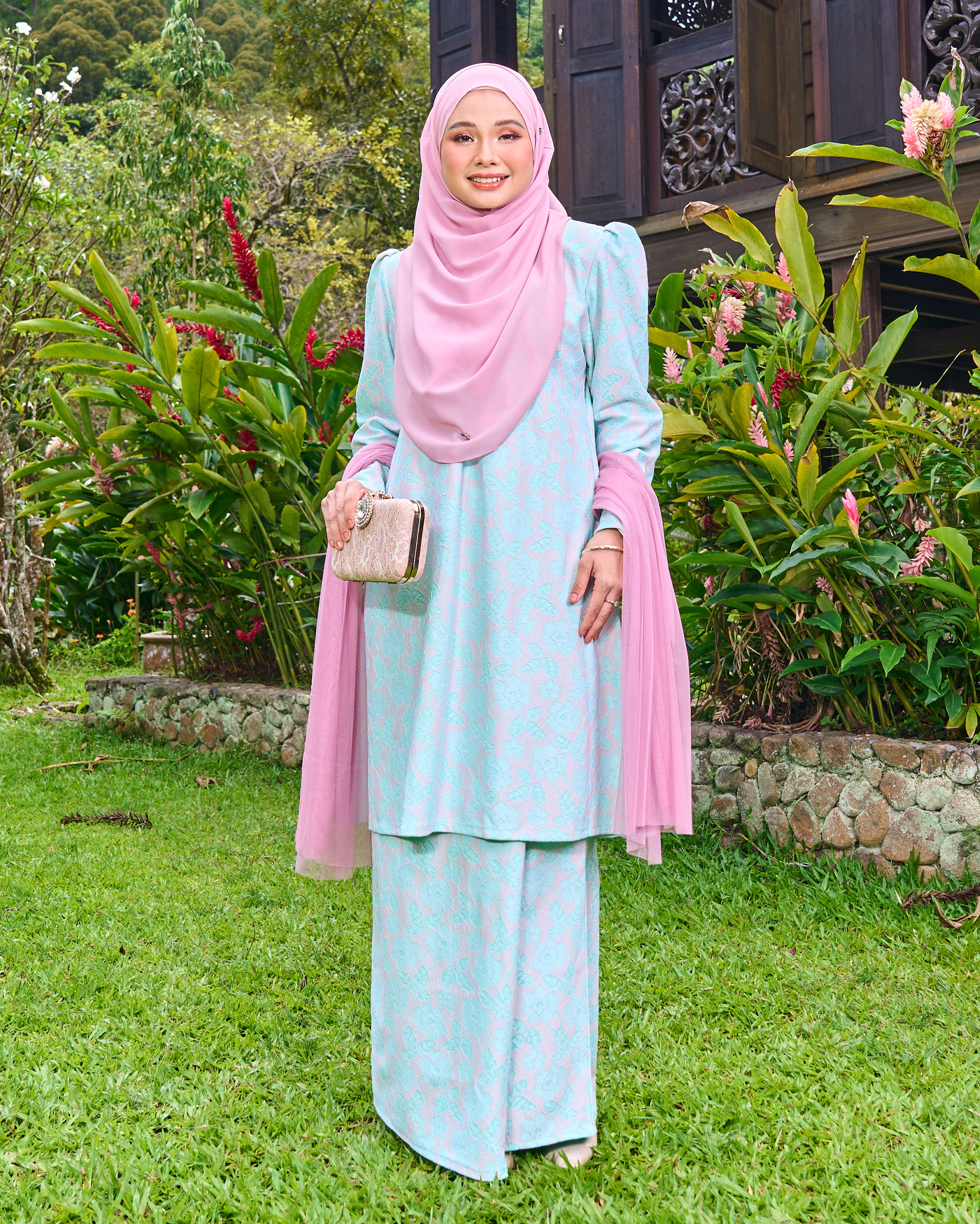 Baju Kurung Riau Lace Adiona