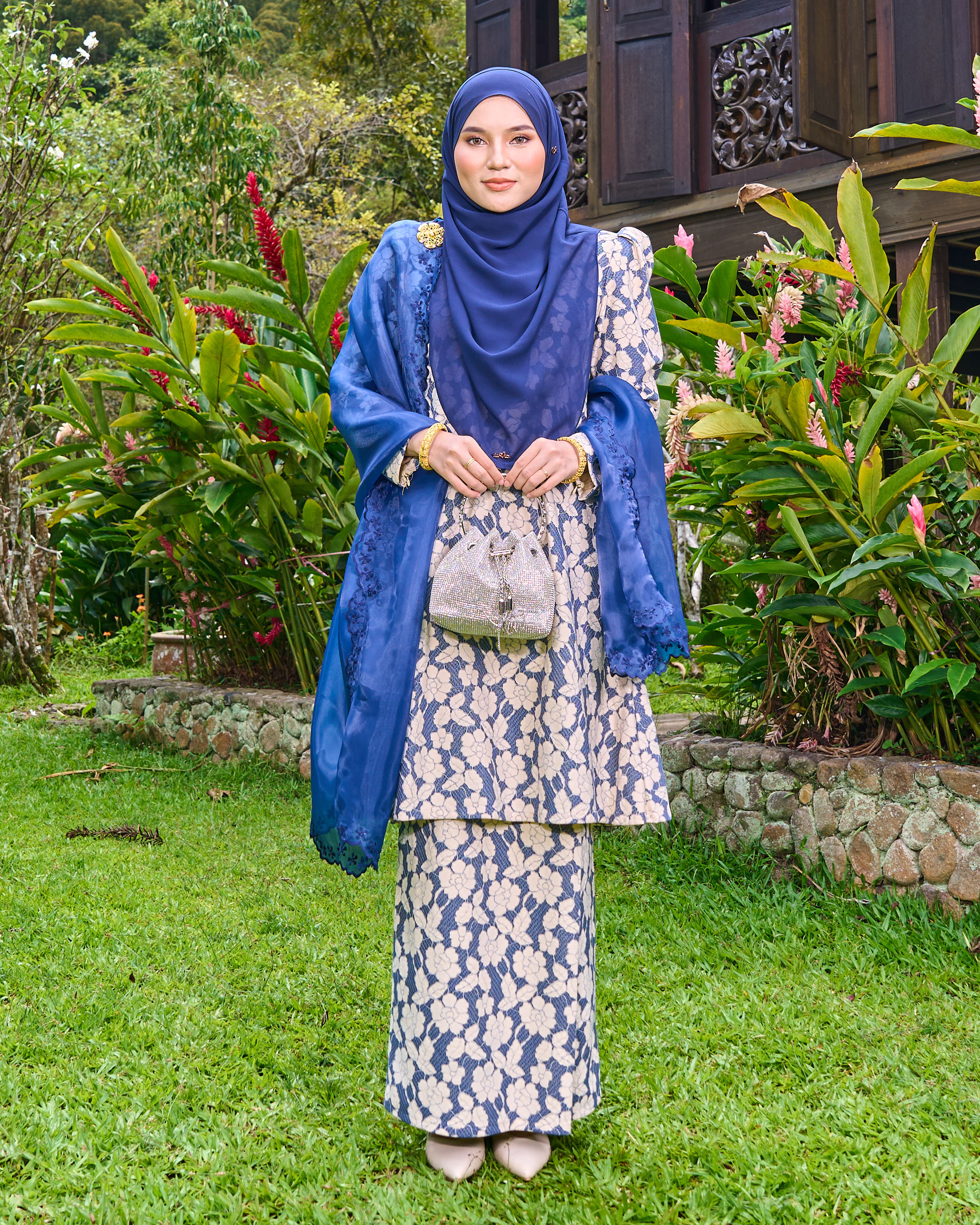 Baju Kurung Riau Lace Adiona