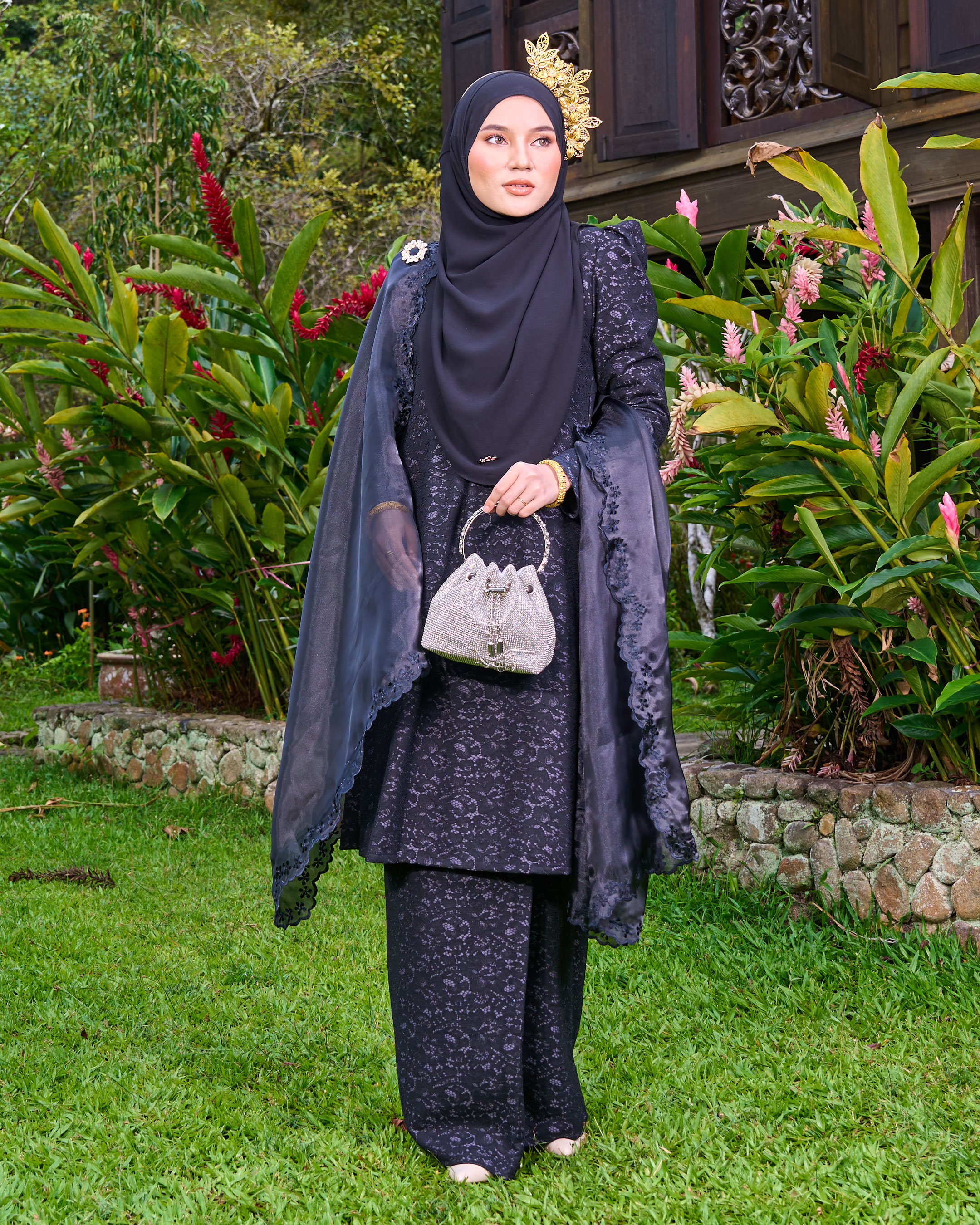 Baju Kurung Riau Lace Adiona