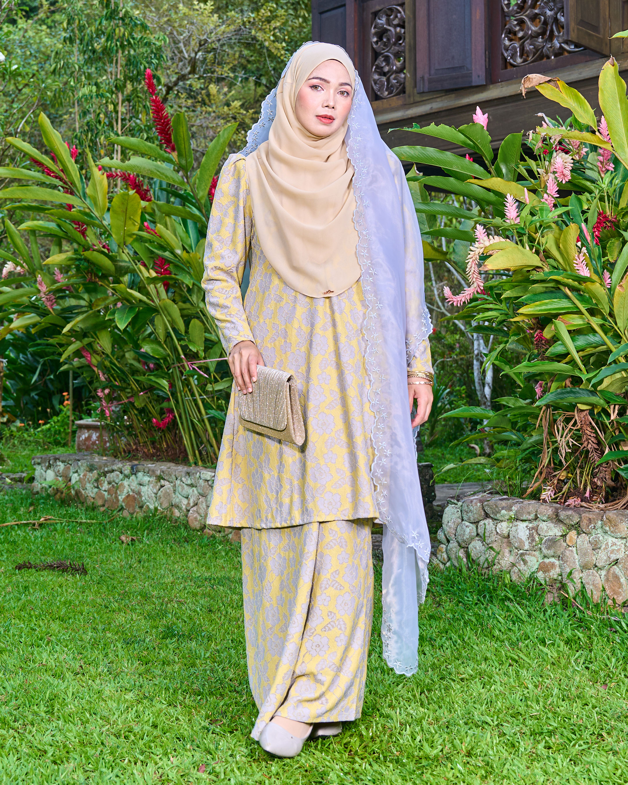 Baju Kurung Riau Lace Adiona