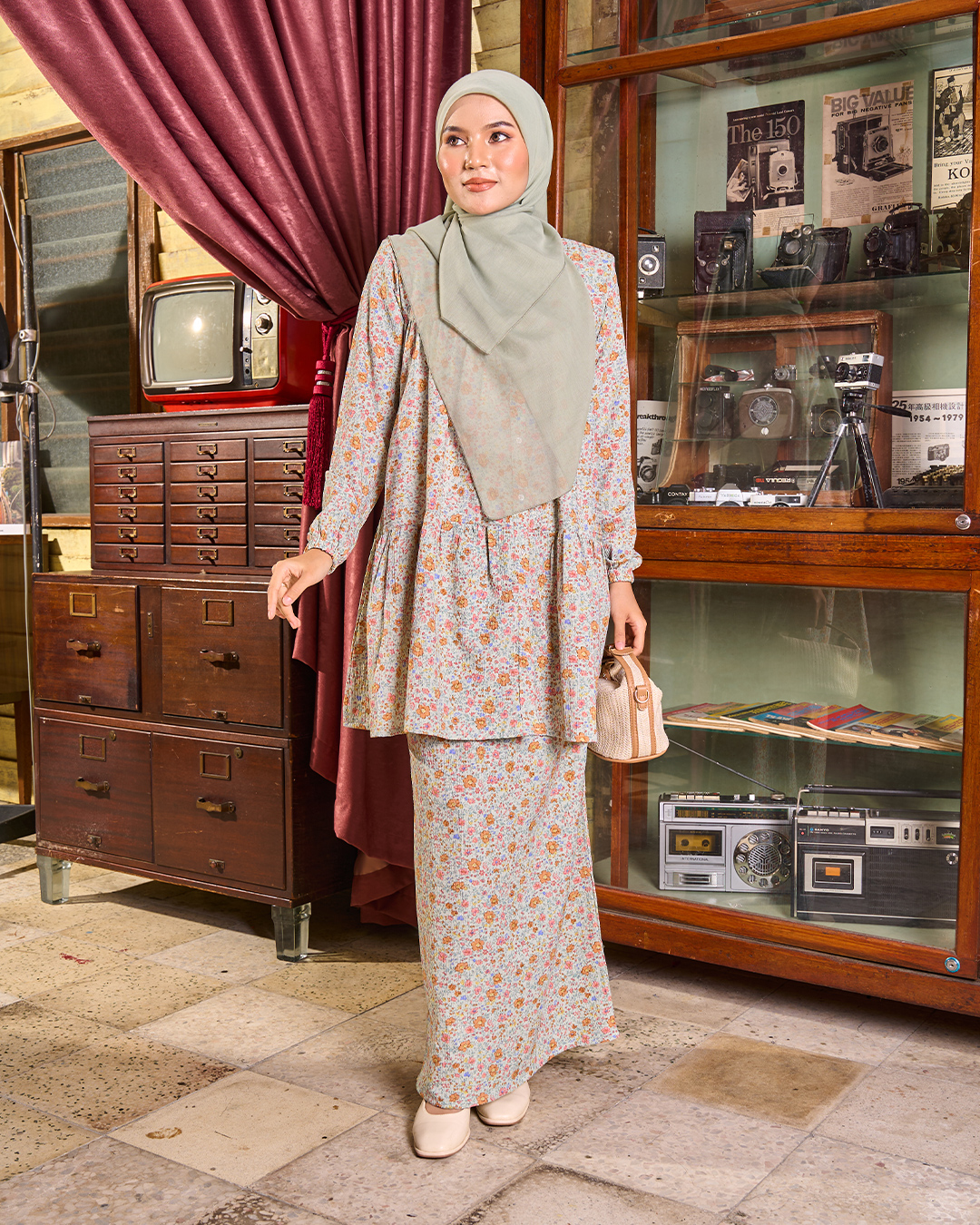 Baju Kurung Ruffle Laila
