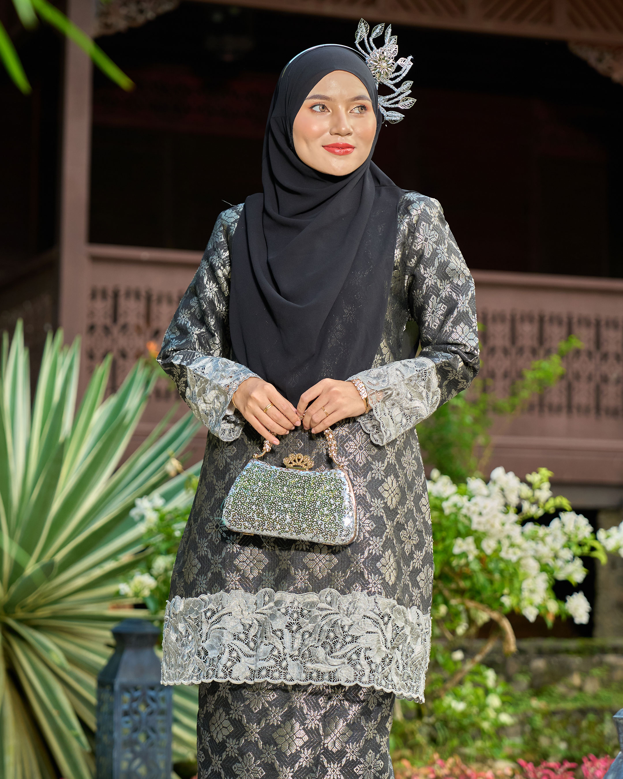 Baju Kurung Songket Adriana