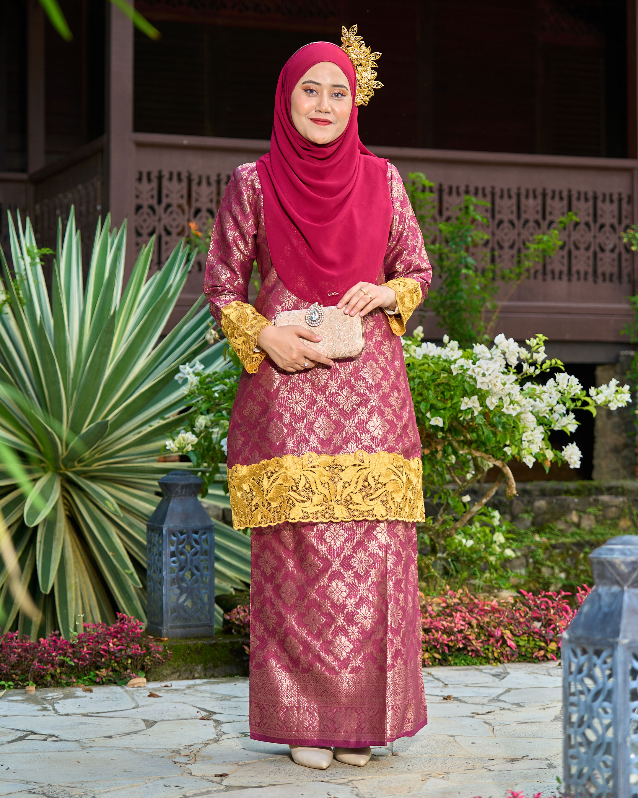 Baju Kurung Songket Adriana