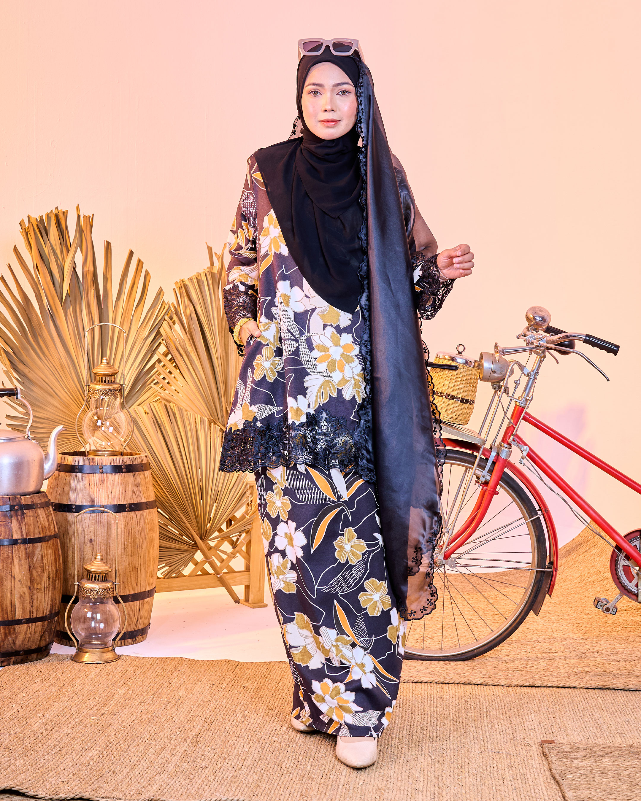 Baju Kurung Moden Sulam Piccadilly
