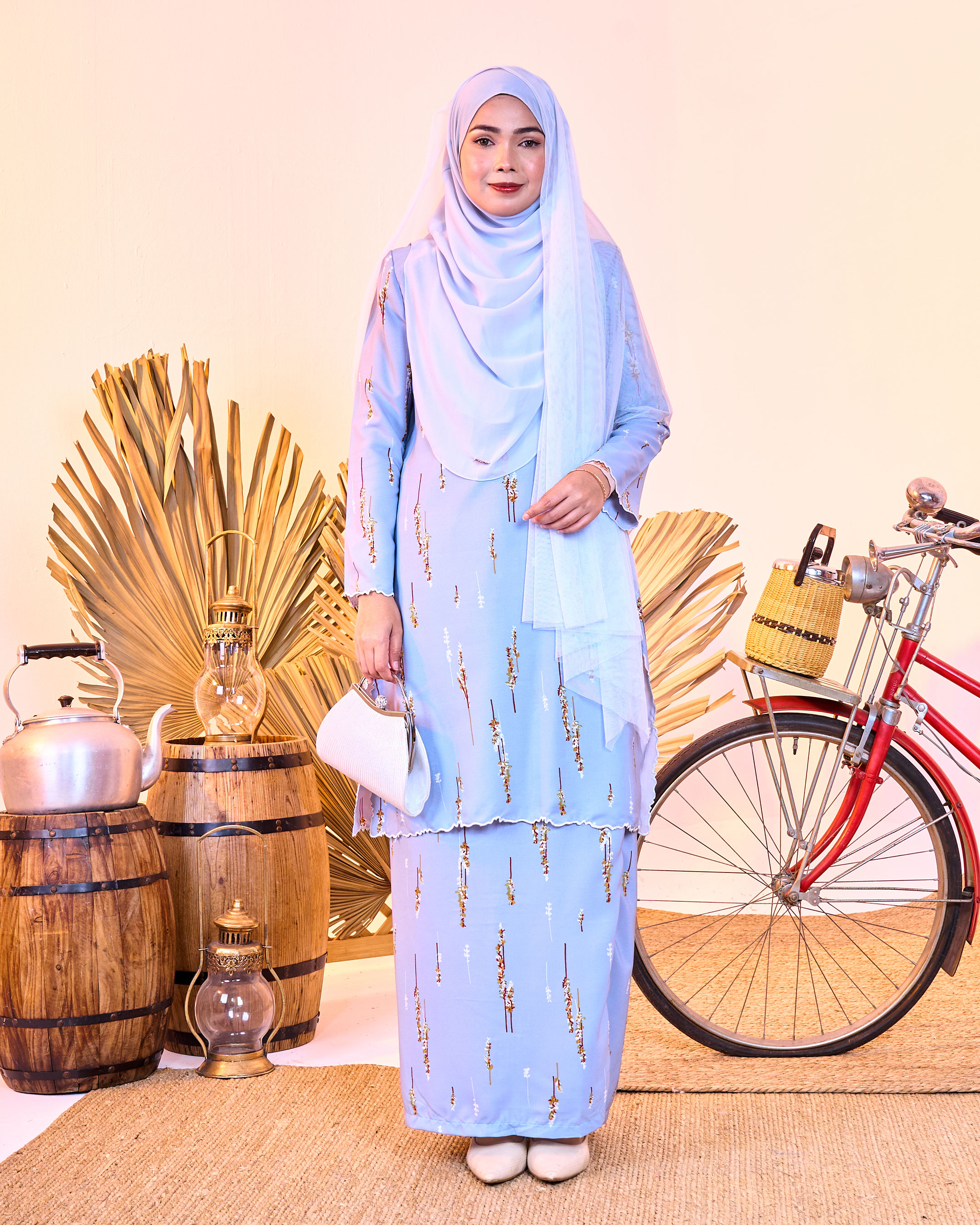 Baju Kurung Sulam Rozana