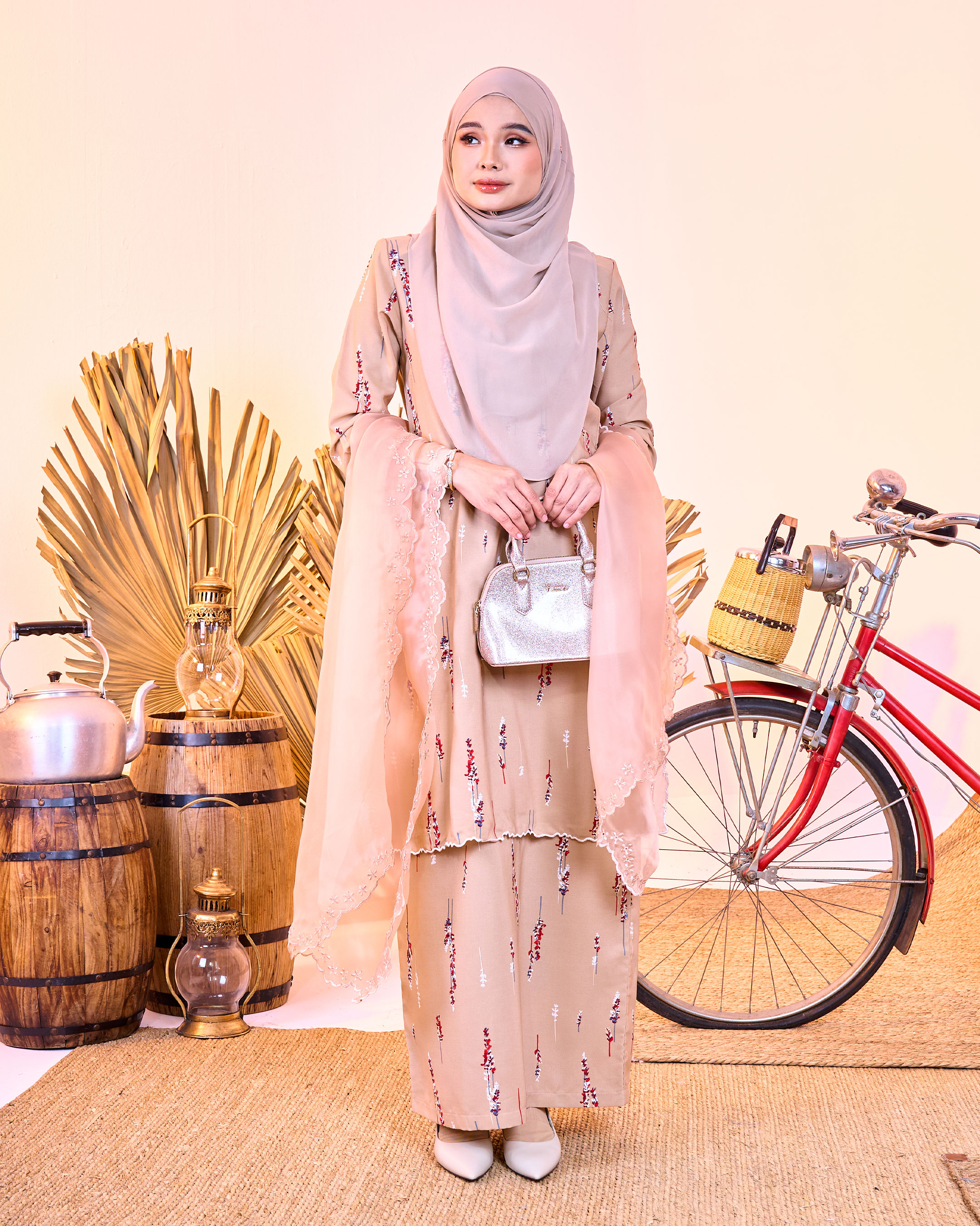 Baju Kurung Sulam Rozana