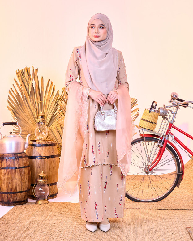 Baju Kurung Sulam Rozana
