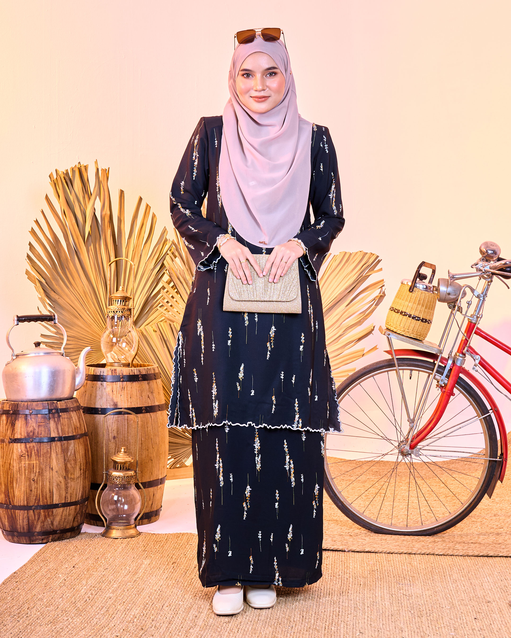 Baju Kurung Sulam Rozana