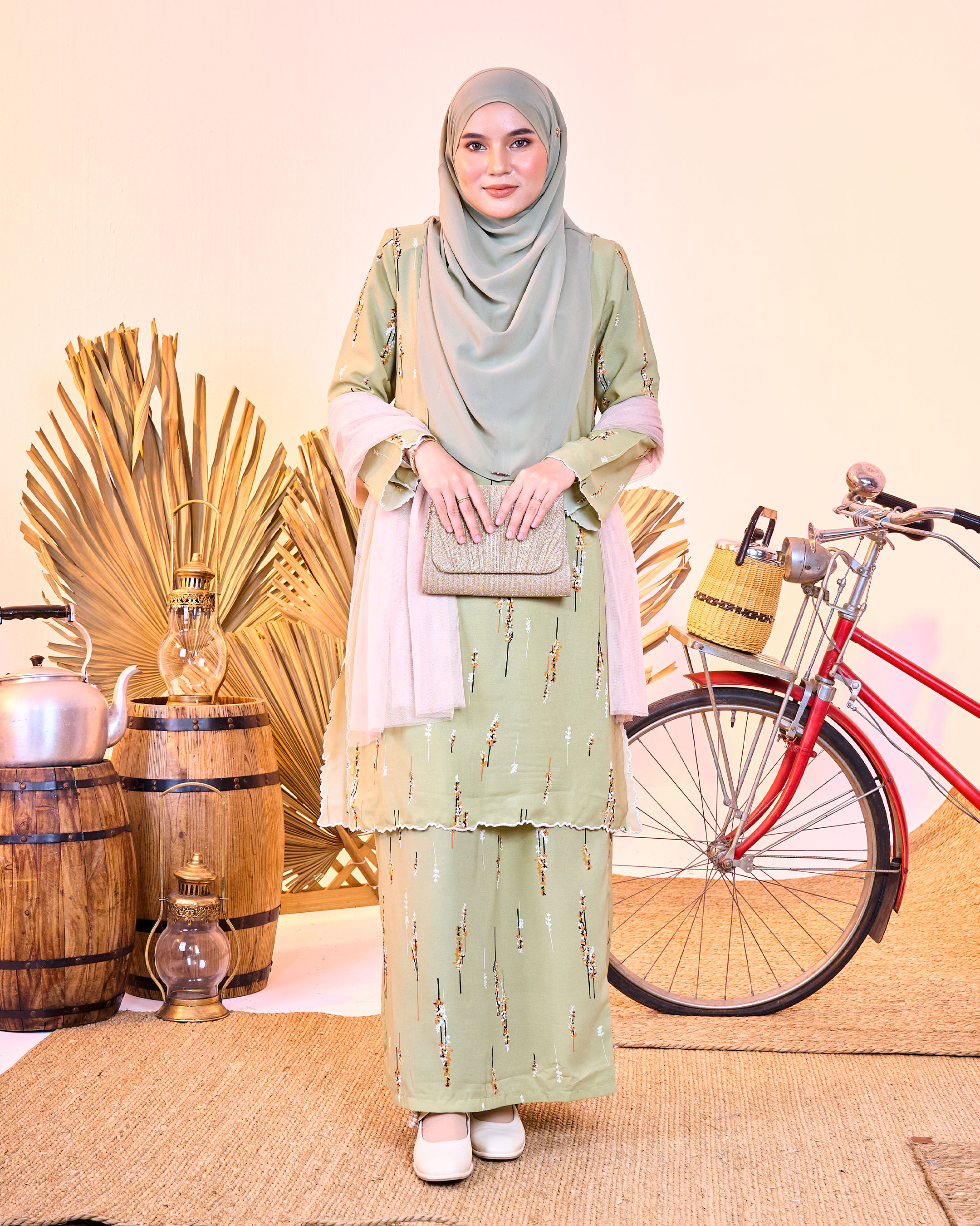 Baju Kurung Sulam Rozana