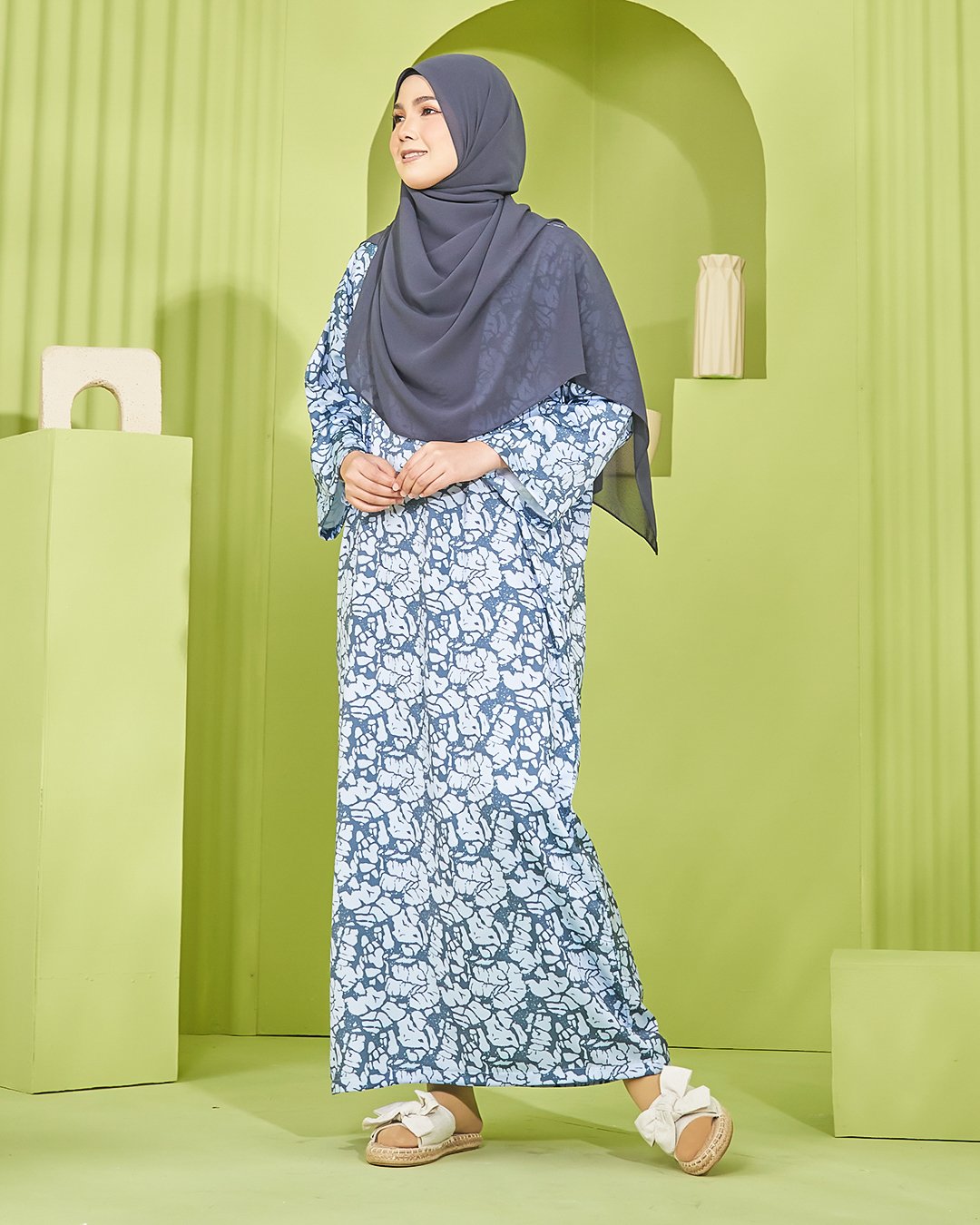 Kaftan Uftria Laluna X MCC - Aegen Blue