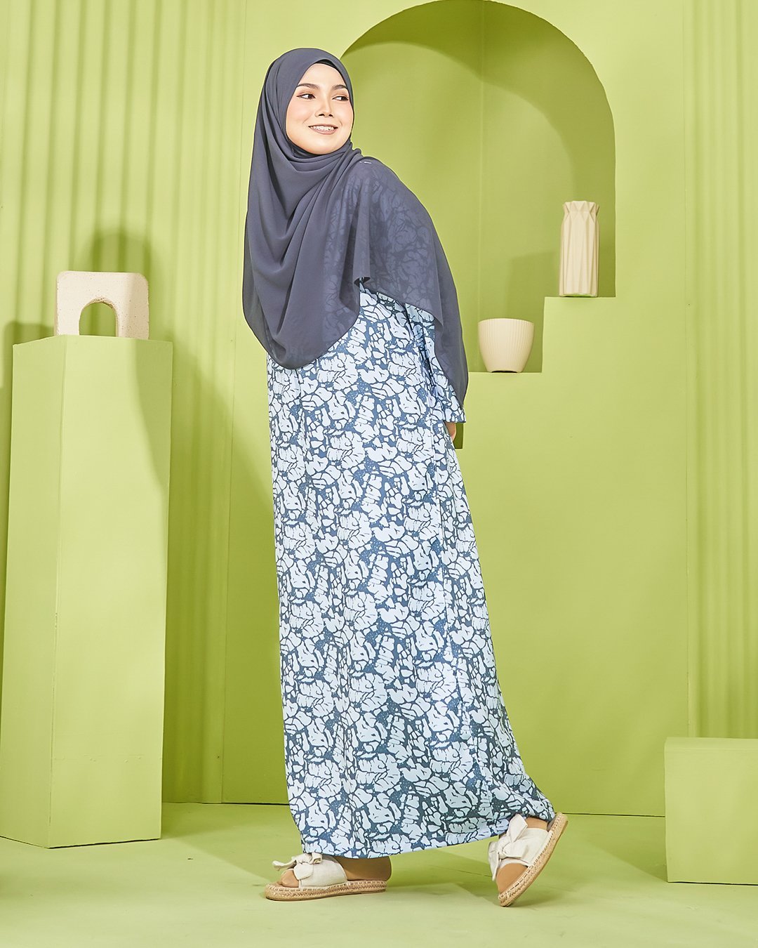 Kaftan Uftria Laluna X MCC - Aegen Blue