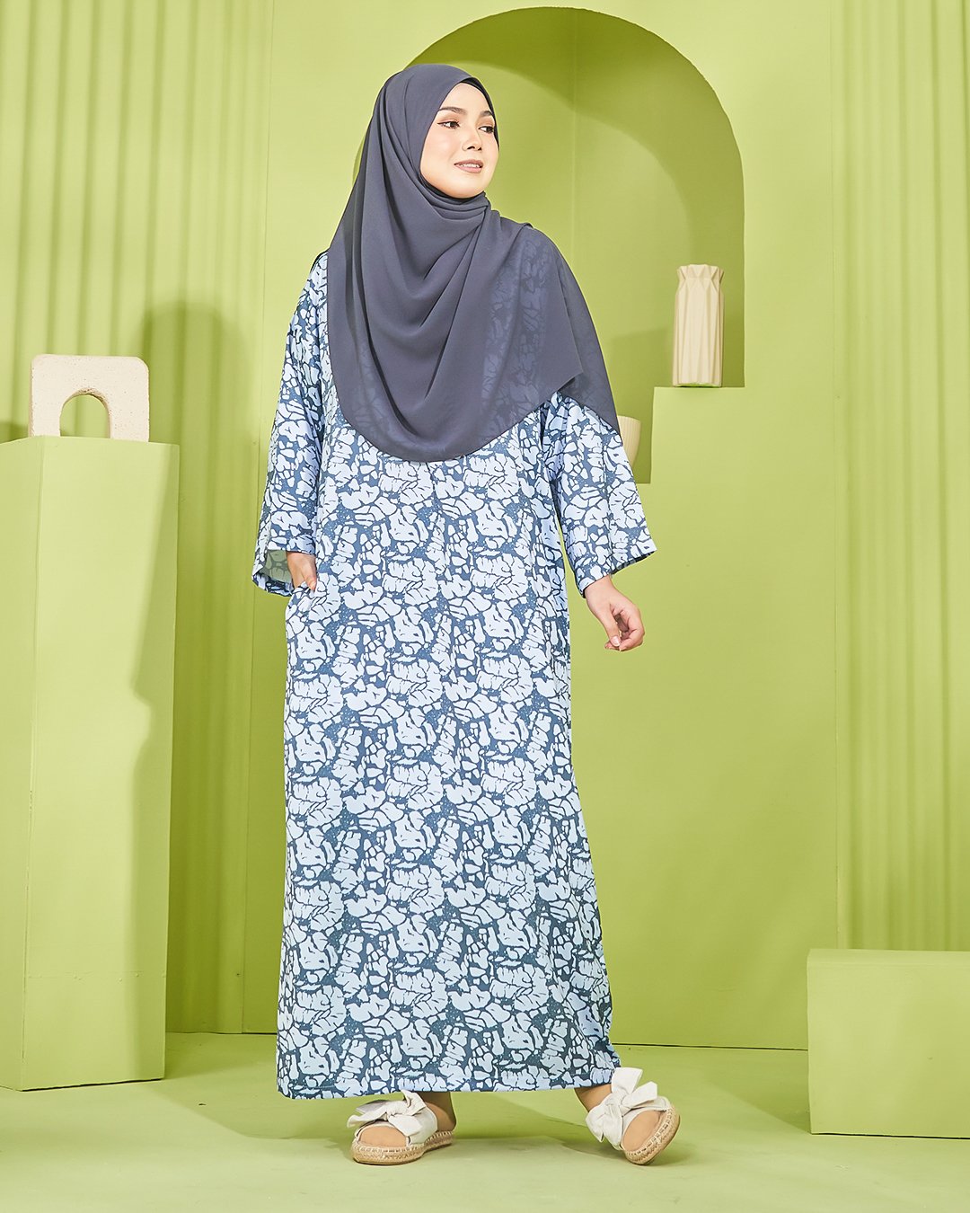 Kaftan Uftria Laluna X MCC - Aegen Blue