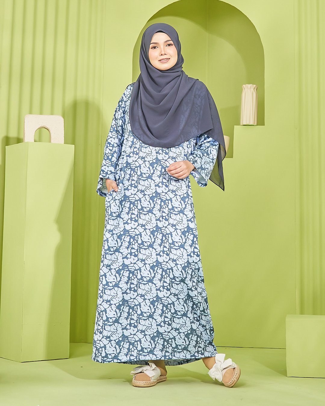 Kaftan Uftria Laluna X MCC - Aegen Blue