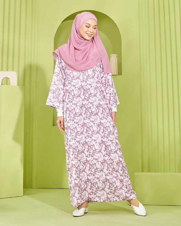 Kaftan Uftria Laluna X MCC - Powder Purple
