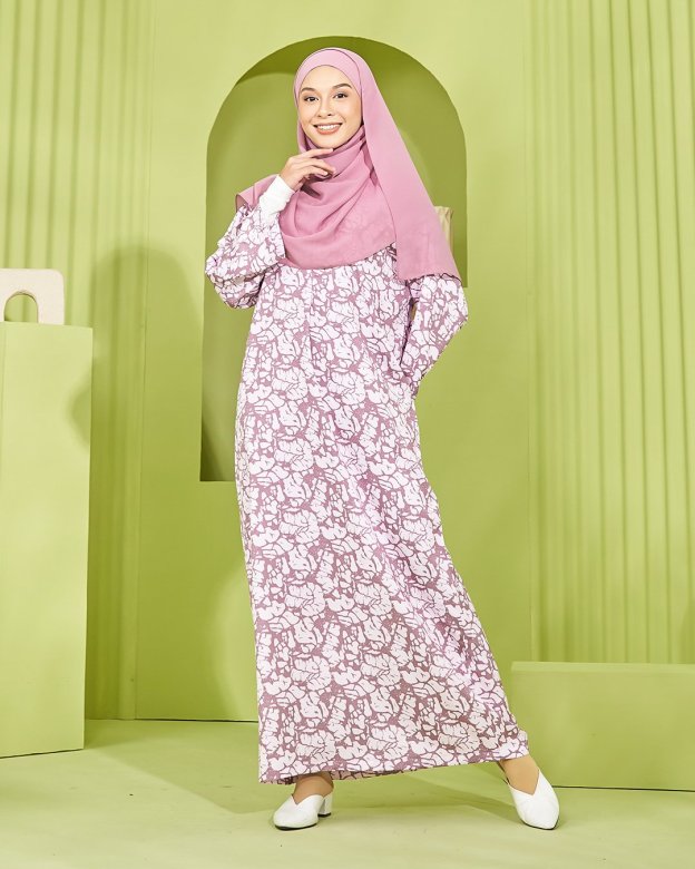 Kaftan Uftria Laluna X MCC - Powder Purple