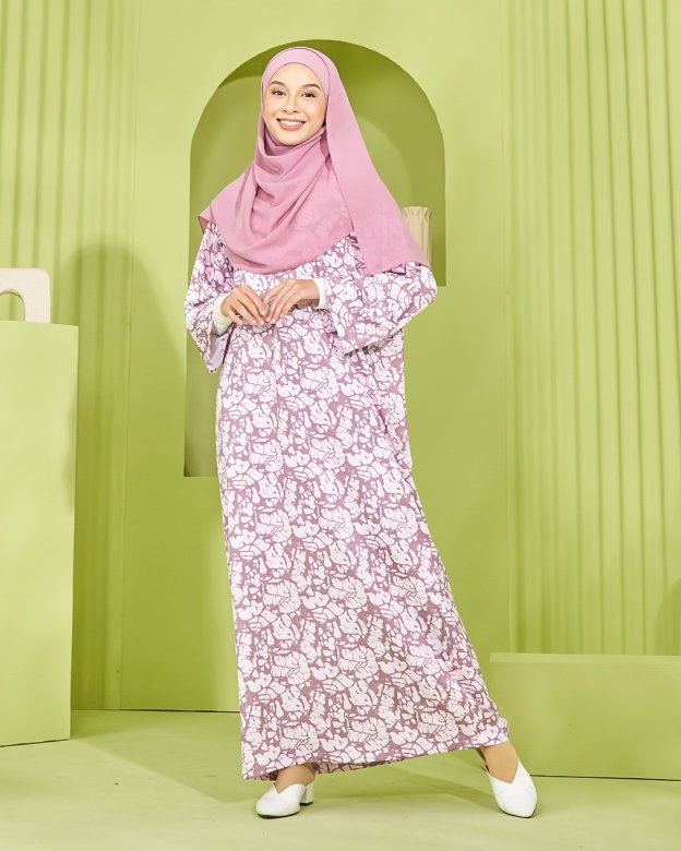 Kaftan Uftria Laluna X MCC - Powder Purple
